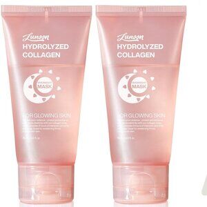 2 Pcs Collagen Night Wrapping Mask Hydration Elasticity Firming KOREAN Facial